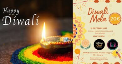 Invitation to a Diwali Celebration Dinner – Sunday, October 19, 2025