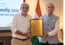 The President of ELINEPA, Dr Dimitrios Vassiliadis, awarded the Bharat Mitra Saman by the Indian Council for Cultural Relations